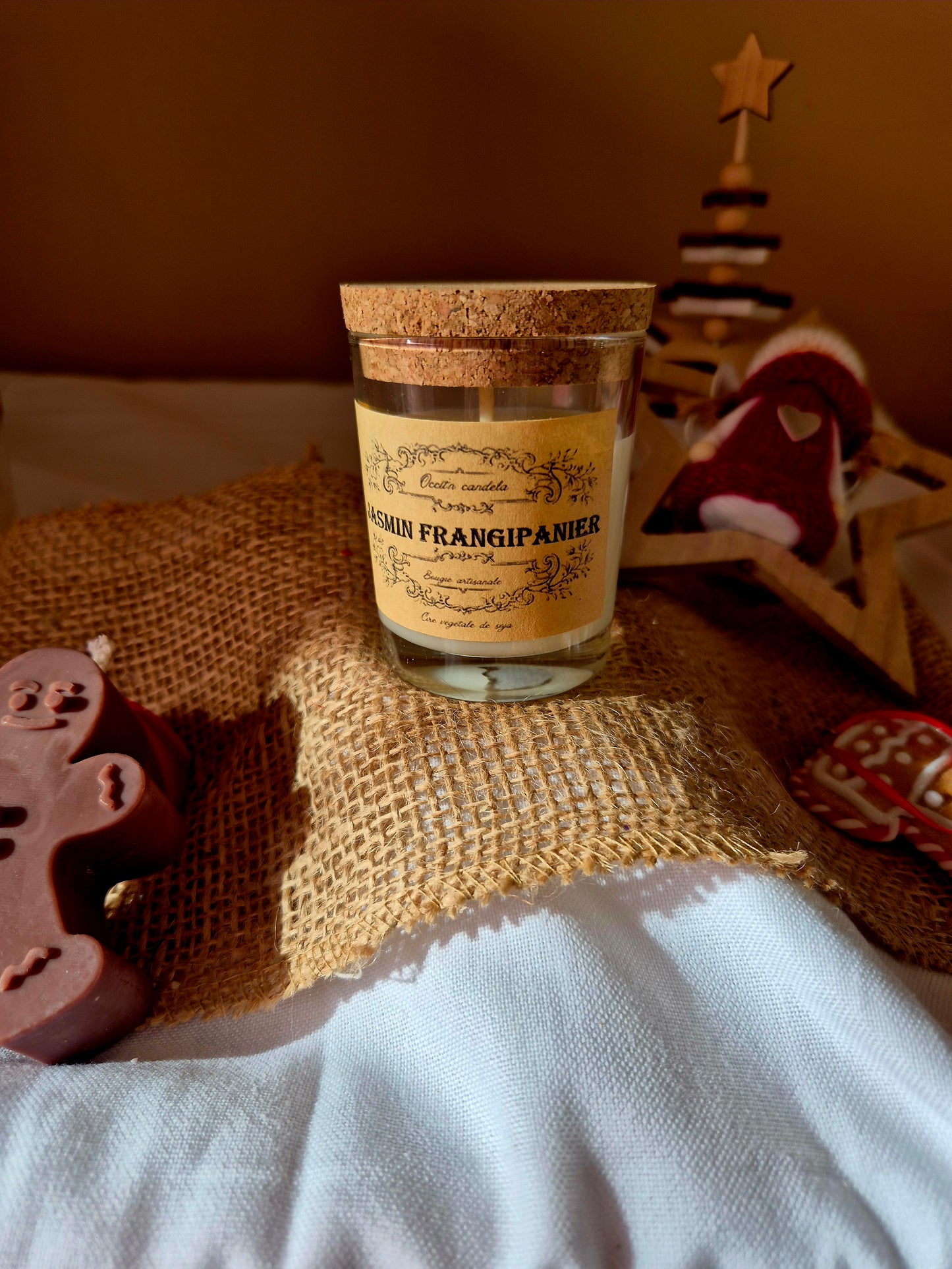 Petite candela Jasmin frangipanier