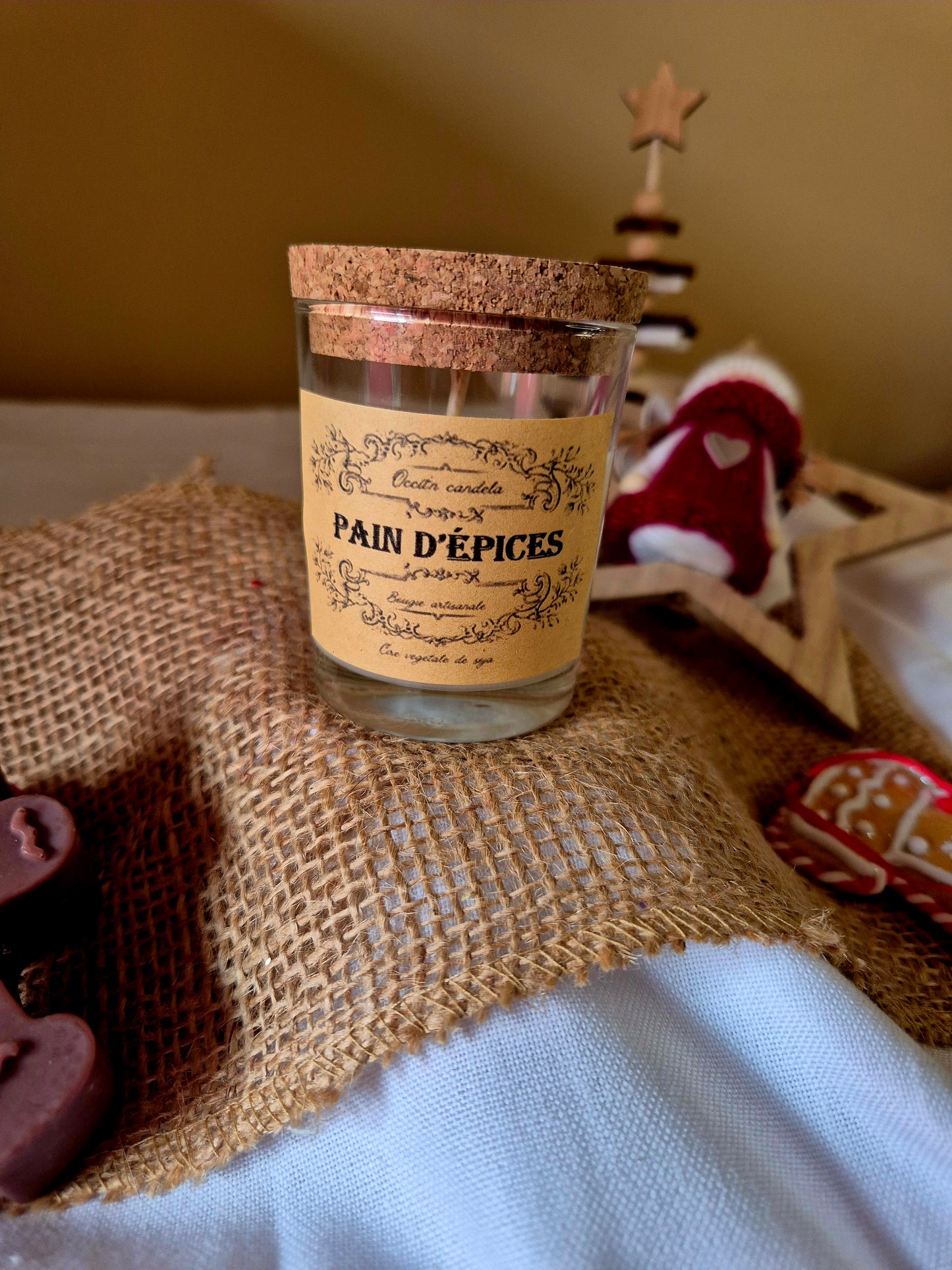 Petite candela Pain d'épices