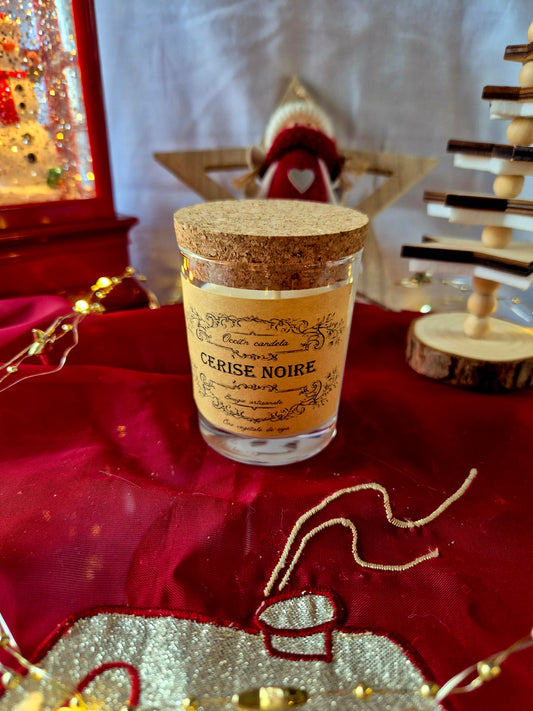 Petite candela Cerise noire