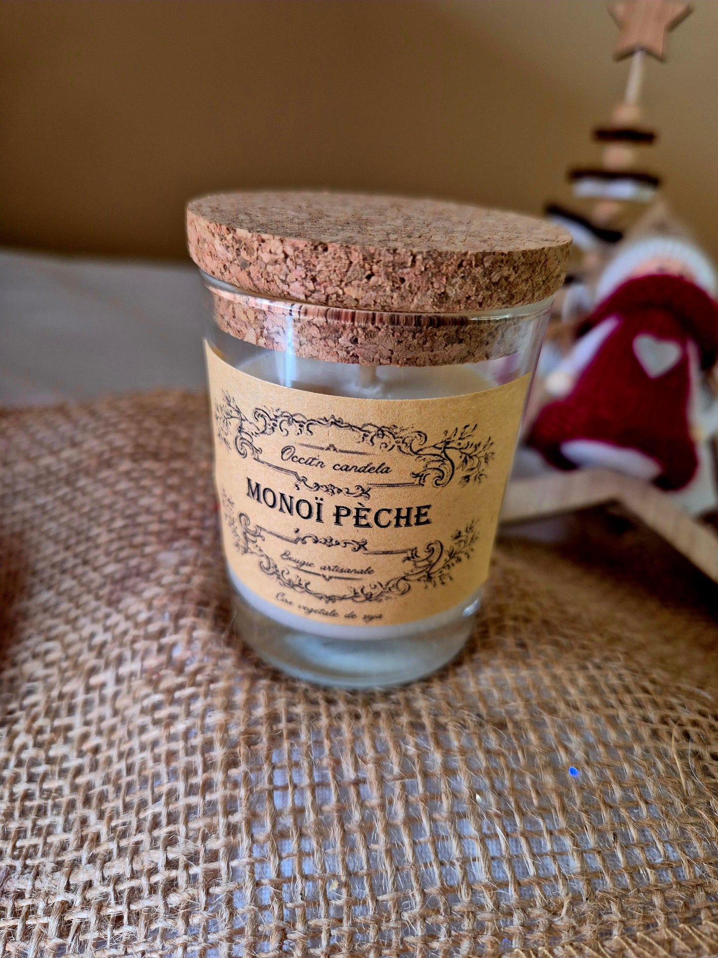 Petite candela Monoï pêche