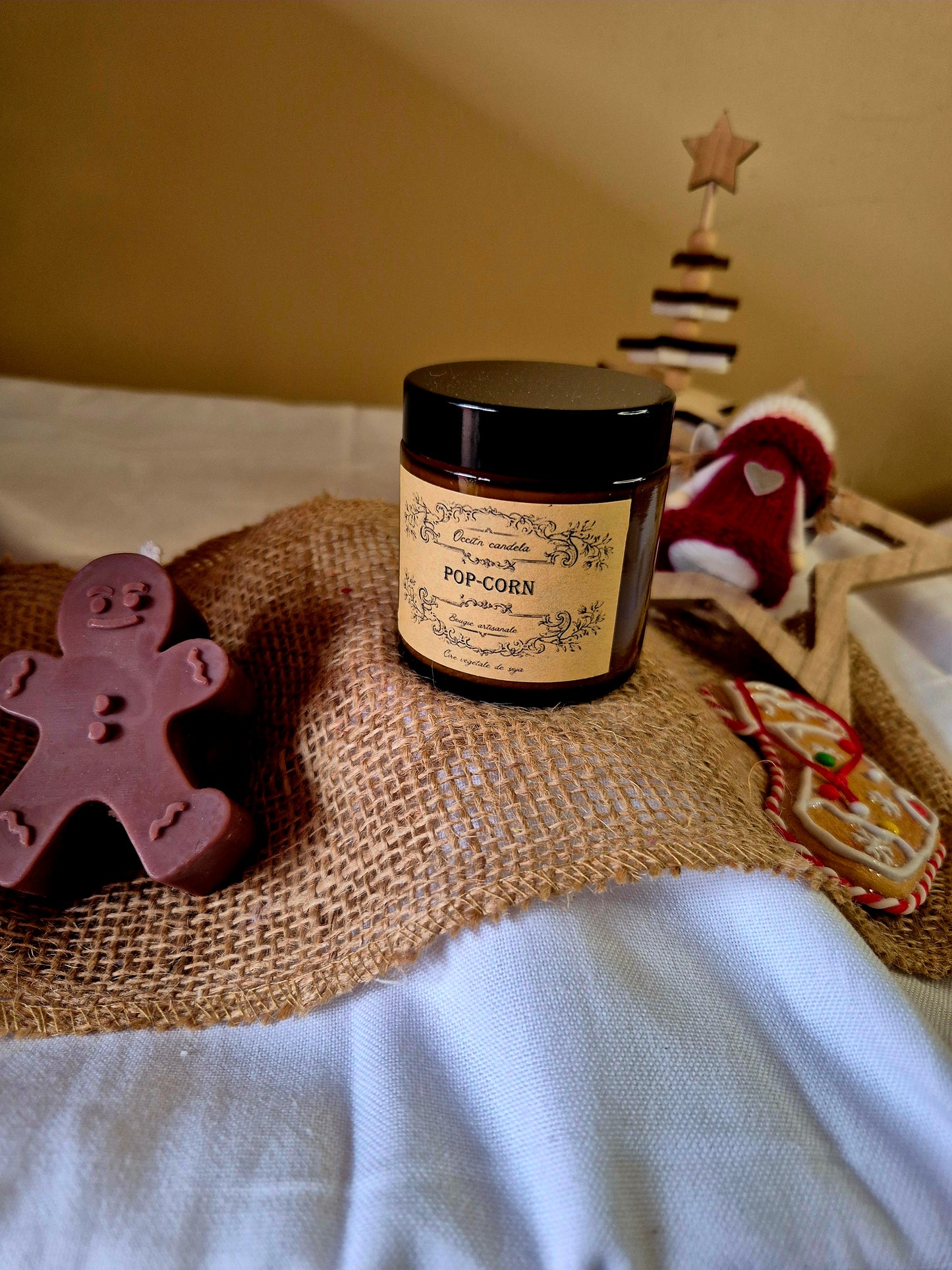 Bougie de l'apothicaire pop corn