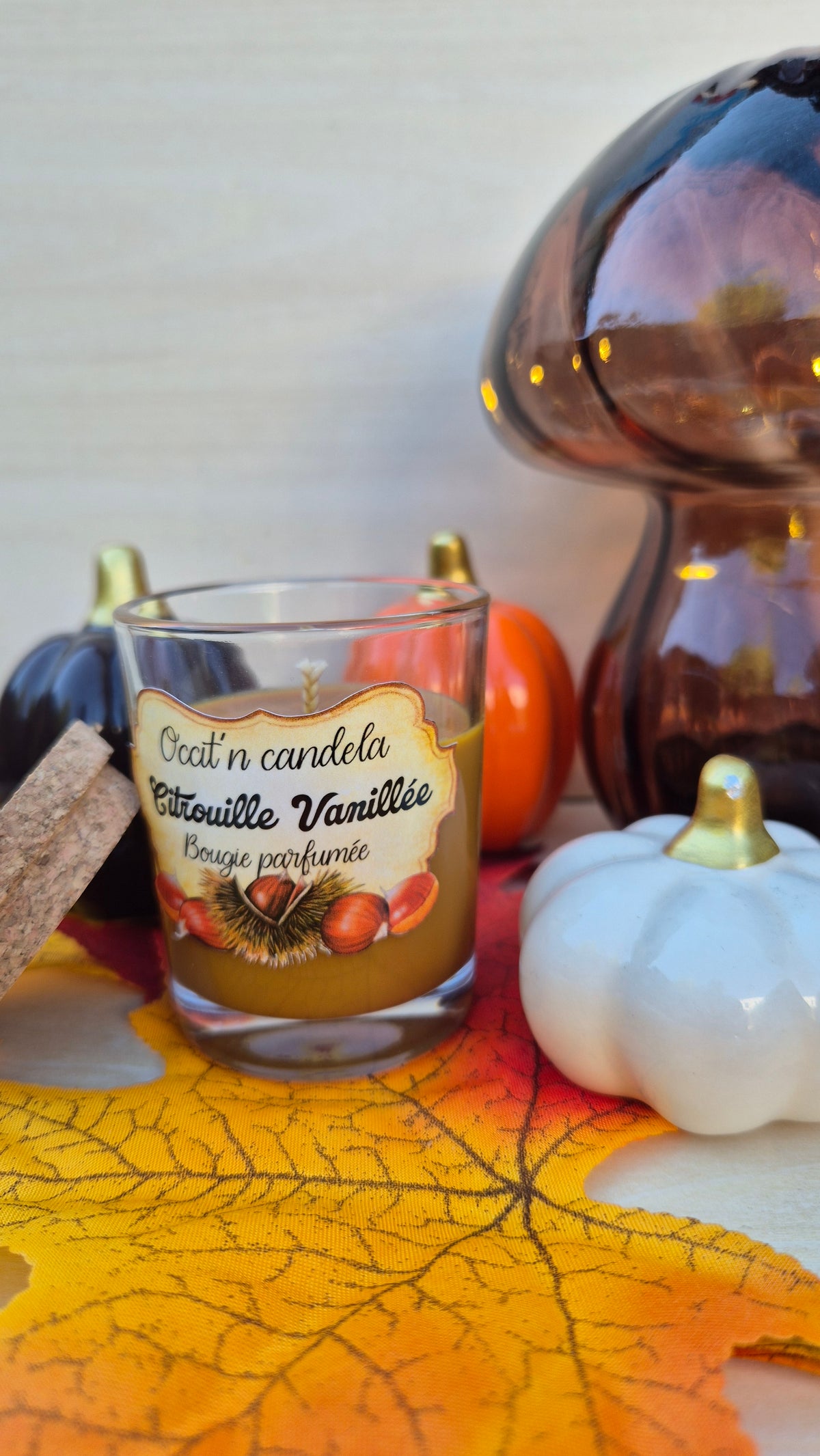 Petite candela Citrouille vanillée