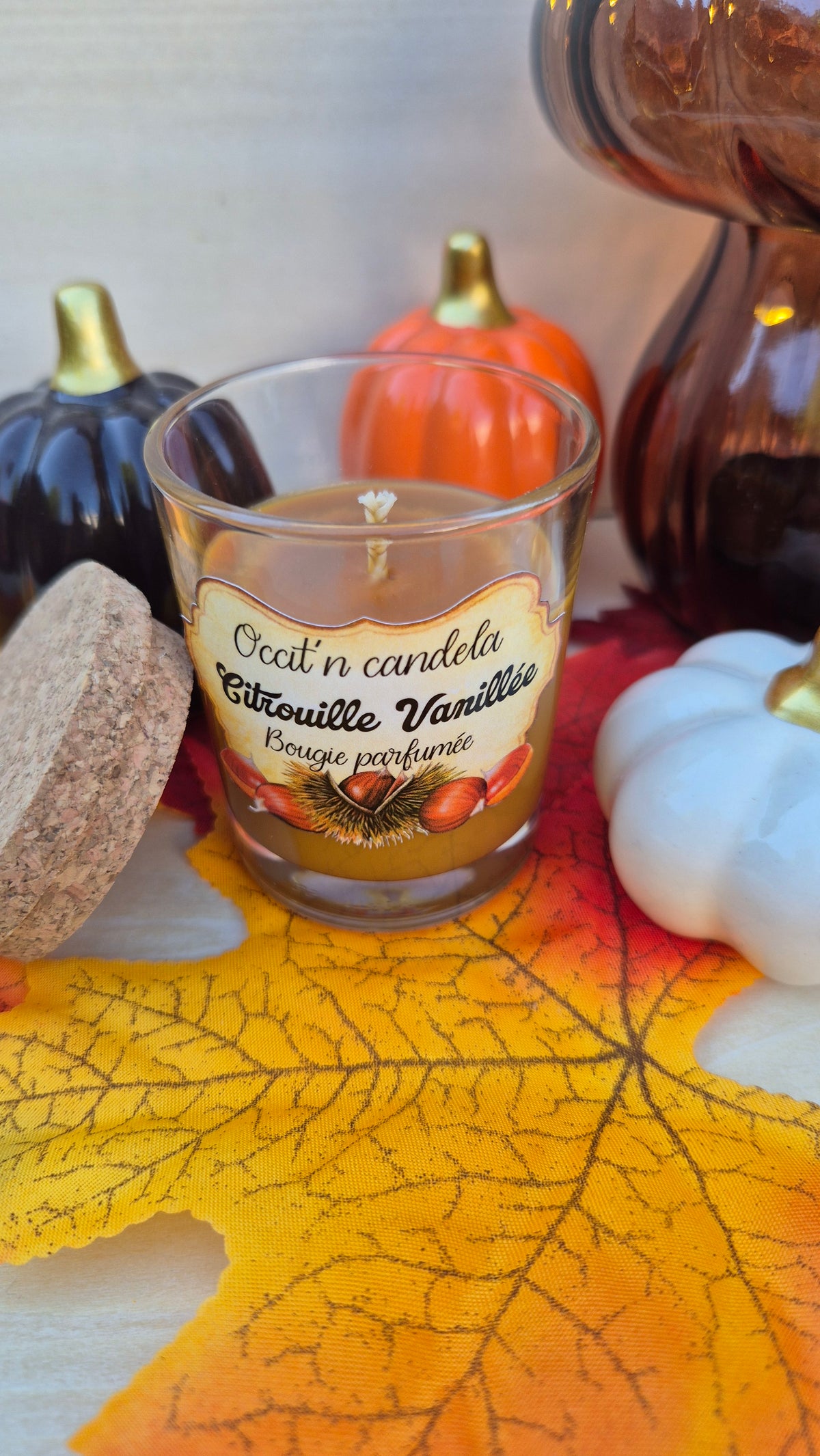 Petite candela Citrouille vanillée