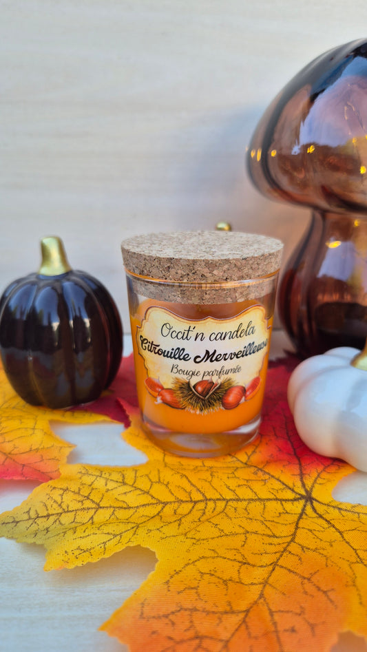 Petite candela citrouille merveilleuse