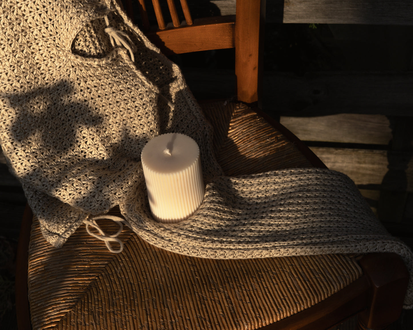 Candela moulée Freya