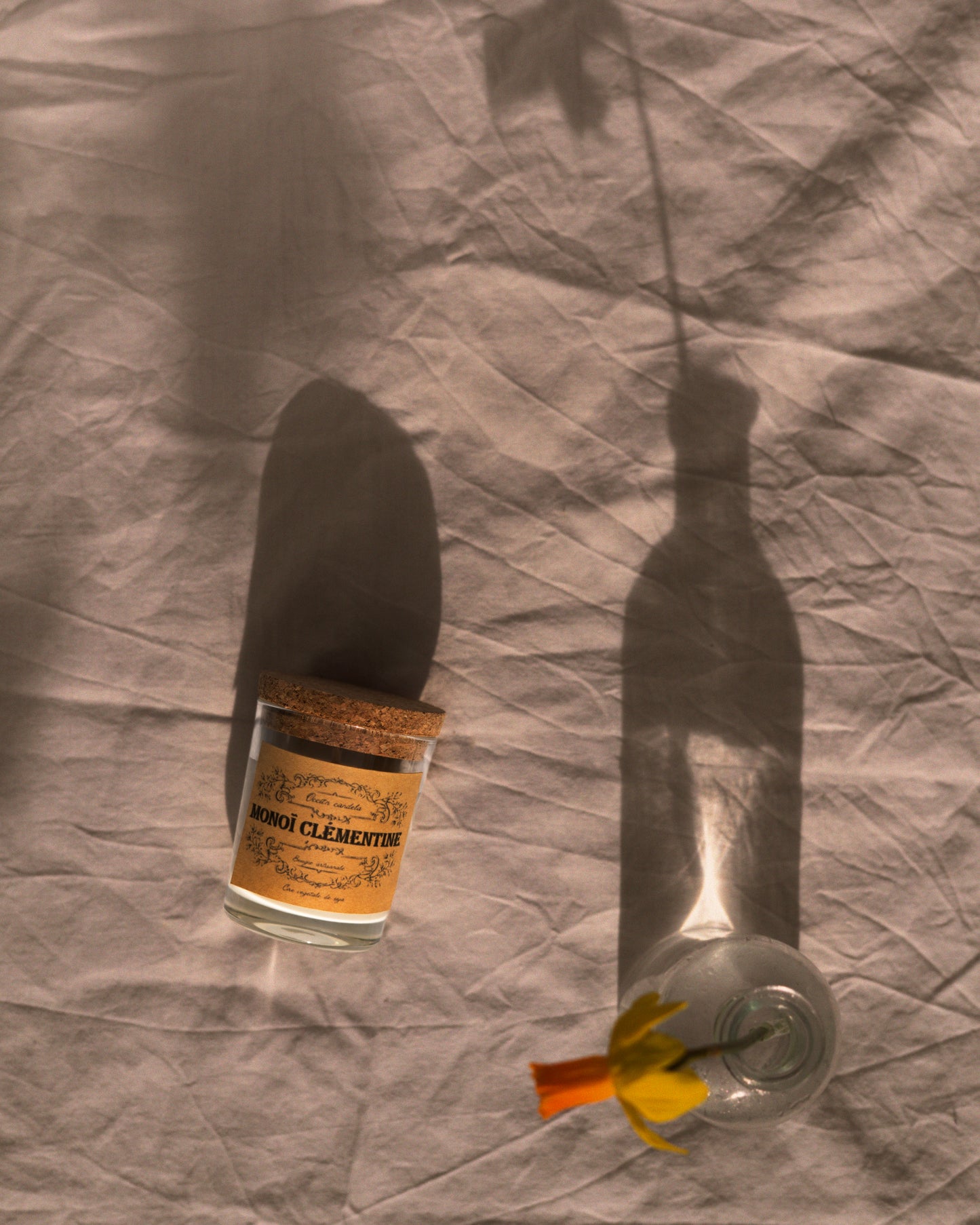 Petite candela Monoï clémentine